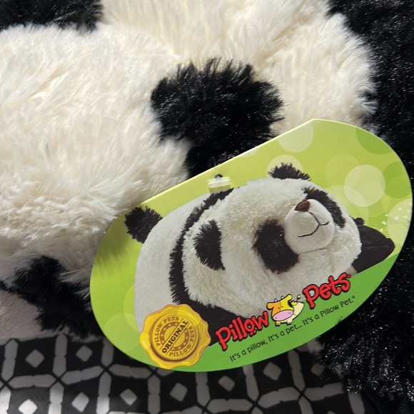 ❗️FINAL❗️ 🆕 PILLOW PETS Comfy Panda Plush Pillow/Pet 🔴 - Picture 7 of 8